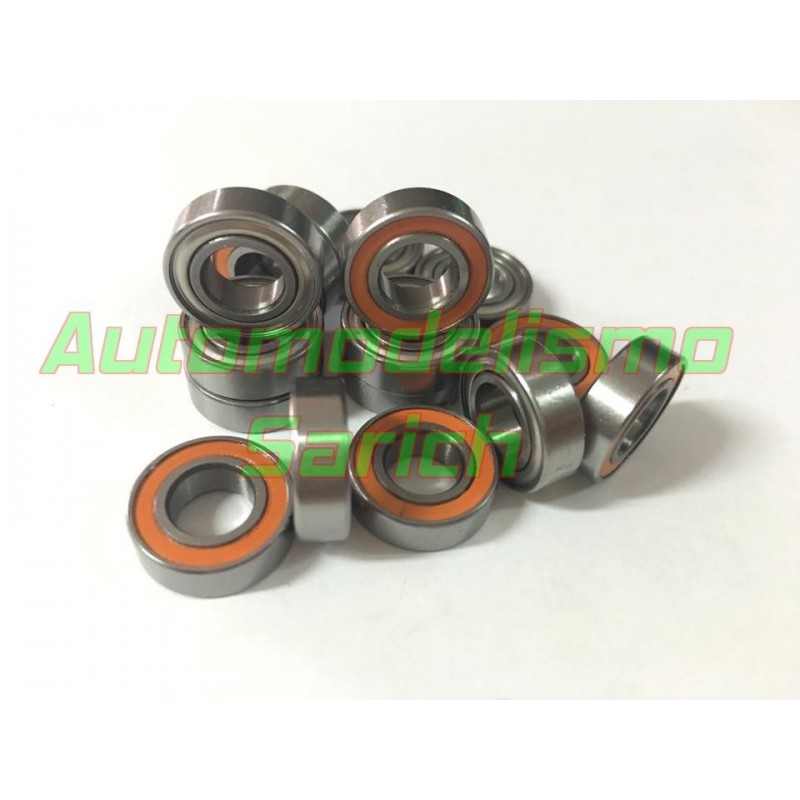 Set completo de rodamientos Xray XB8 2016/2017 XTR Racing