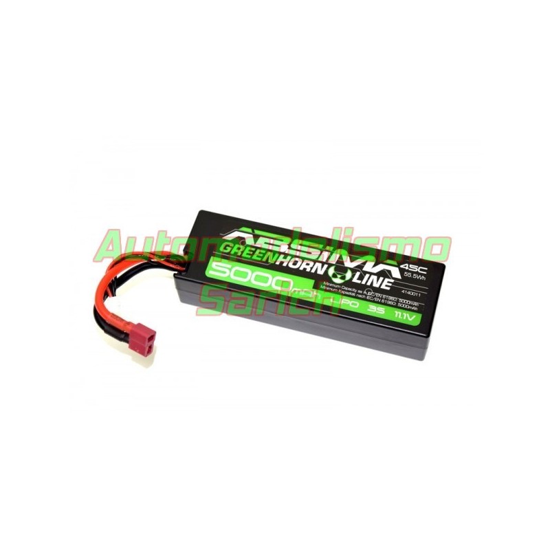 Batería Absima LiPo 11.1V 3S 5.000mha 45C