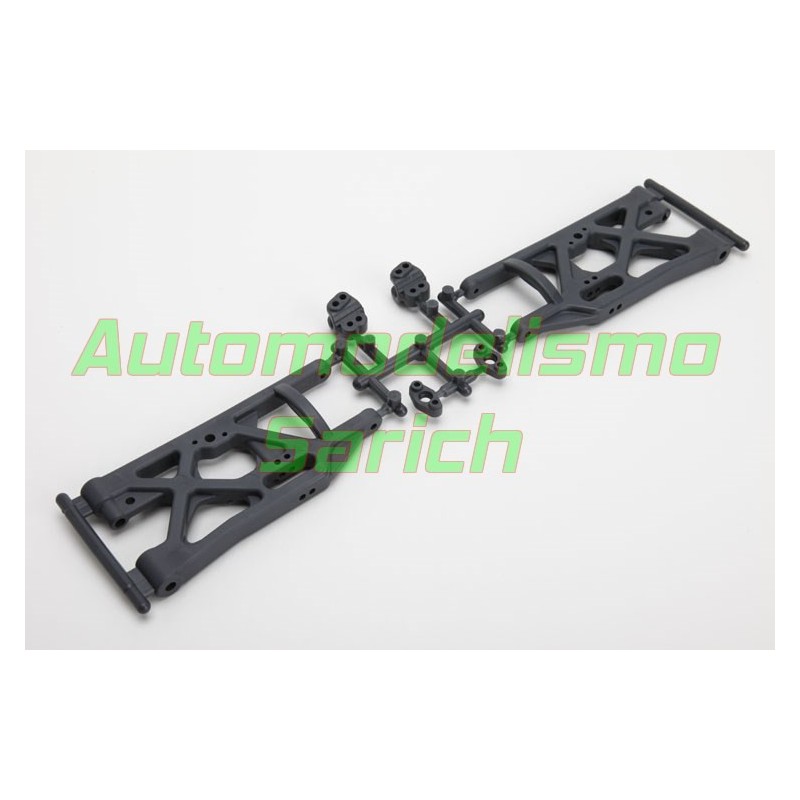 Trapecios traseros inferiores grises A8