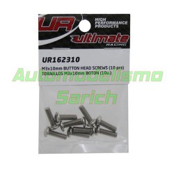 Tornillos de botón 3x10mm (10u)