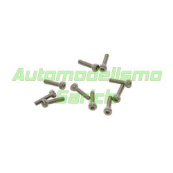 Tornillos cilíndricos 2x8mm (10u)