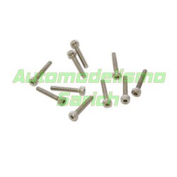 Tornillos cilíndricos 2x12mm (10u)