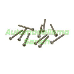 Tornillos cilíndricos 2x25mm (10u)