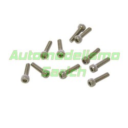 Tornillos cilíndricos 2'5x10mm (10u)