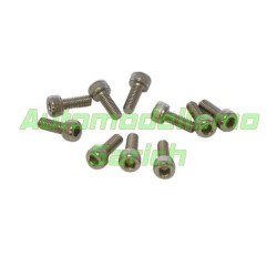 Tornillos cilíndricos 3x8mm (10u)