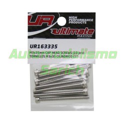 Tornillos cilíndricos 3x35mm (10u)