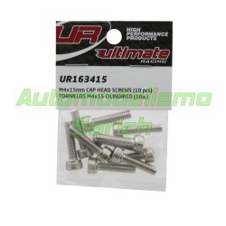 Tornillos cilíndricos 4x15mm (10u)