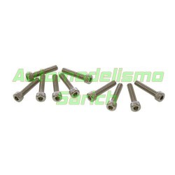 Tornillos cilíndricos 4x15mm (10u)