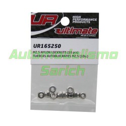 Tuercas autoblocantes M2'5 (10u)