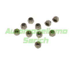 Tuercas autoblocantes M4 (10u)