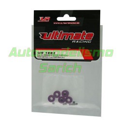 Prisioneros 4mm purpura UR (5u)