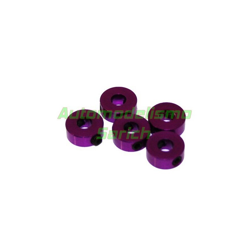 Prisioneros 4mm purpura UR (5u)