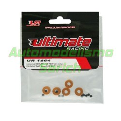 Prisioneros 4mm dorado UR (5u)