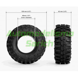 Gmade GS01 KOMODO KIT + ELECTRÓNICA 1/10 4WD