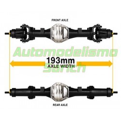 Gmade GS01 KOMODO KIT + ELECTRÓNICA 1/10 4WD