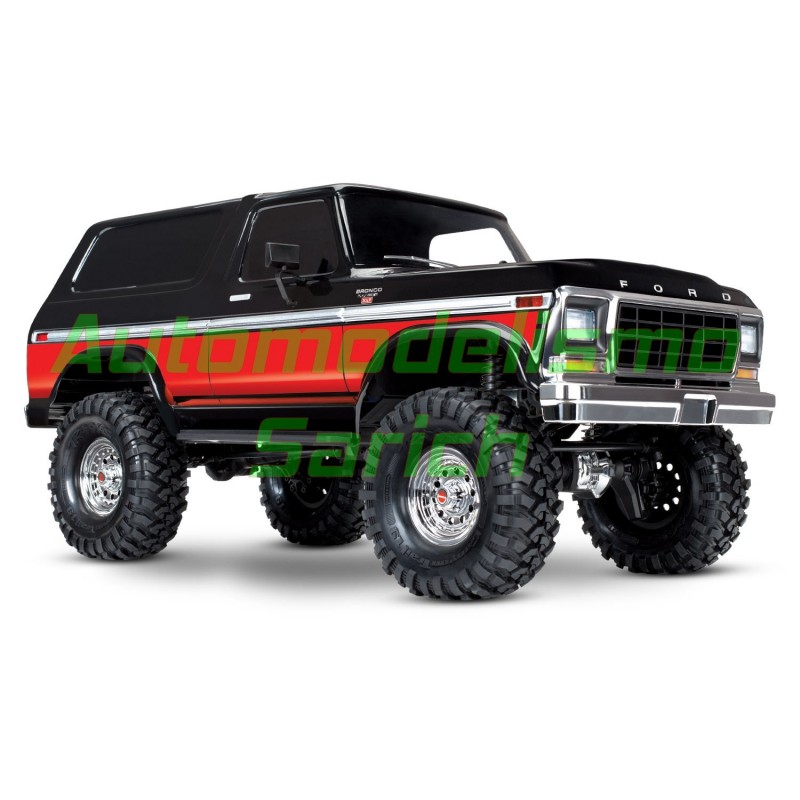 Traxxas TRX4 Ford Bronco (Nego/Rojo)