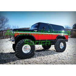 Traxxas TRX4 Ford Bronco (Nego/Rojo)