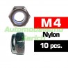 Tuercas autoblocantes M4 (10u)