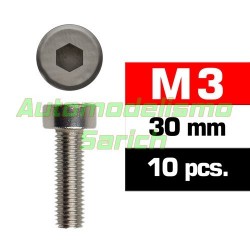 Tornillos cilíndricos 3x30mm (10u)