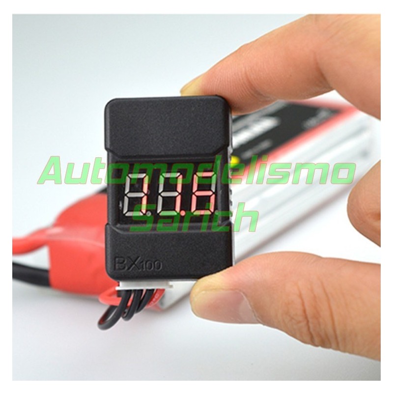 Comprobador de lipos 2S-8S