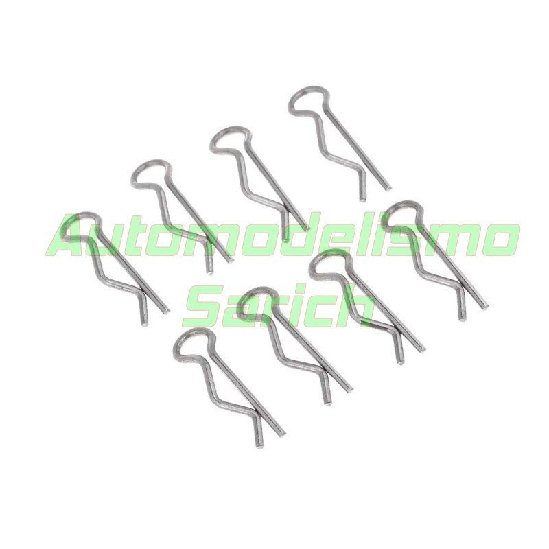 Clips carrocería 1/12 (10unid.) Wltoys