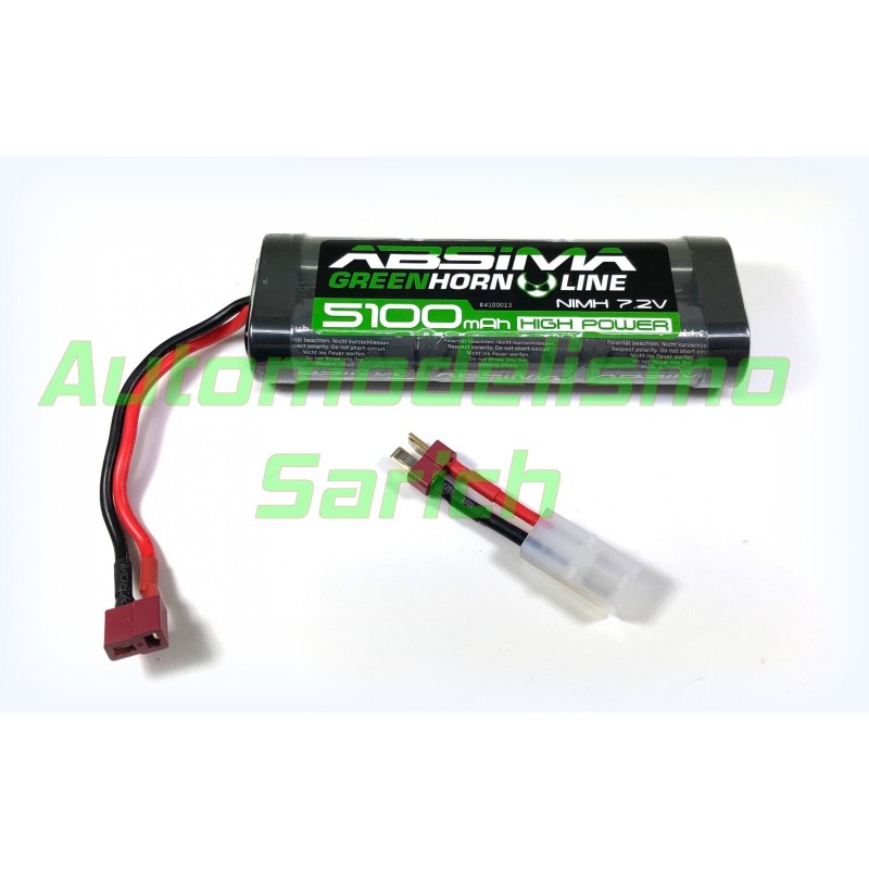 Batería Absima Ni-Mh 5100mah 7.2V