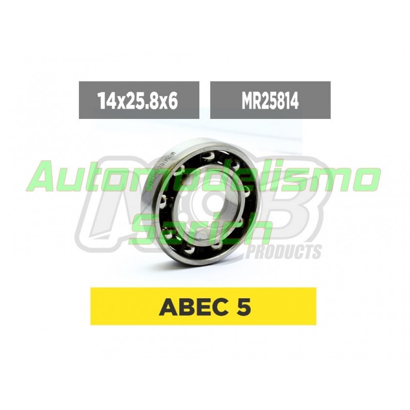 Rodamiento de motor 14x25.8x6 MOB