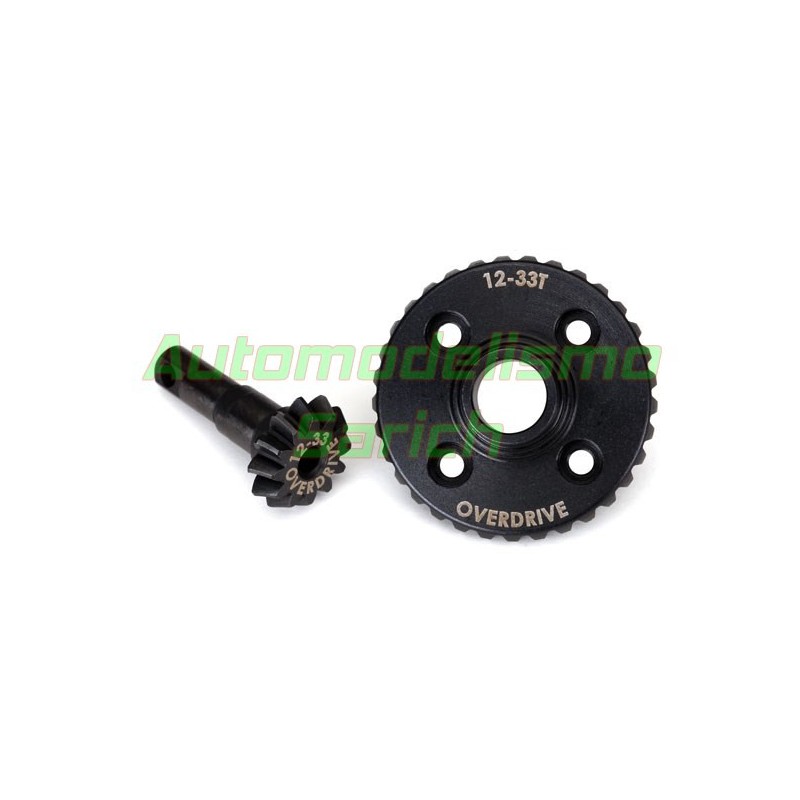 Corona + Piñón delantero OVERDRIVE TRX4 Traxxas