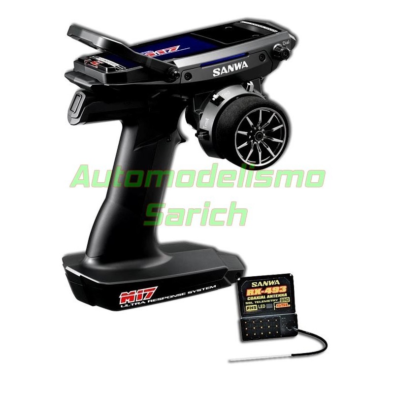 Sanwa M17 + 1 Receptor RX-493 + Bat. instalada