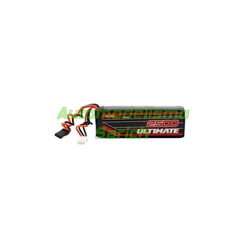 Batería Ultimate LiFe receptor plana 6.6V 2.500mha