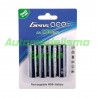 Pilas recargables Ni-Mh AA 2.700mAh Gens Ace