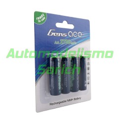 Pilas recargables Ni-Mh AA 2.700mAh Gens Ace
