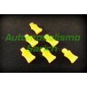 Tiradores de clips naranja neon (6unid.) Absima