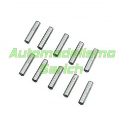 Pins acero cromado 3x12.8mm UR