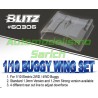 Alerones de lexan para buggy 1/10 de 1.2mm (2unid.) TITAN