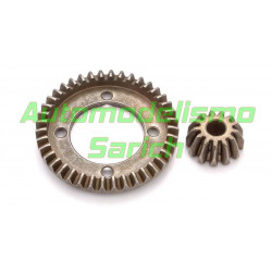 Corona de diferencial + Piñón (40T/13T) Quantum XT/MT