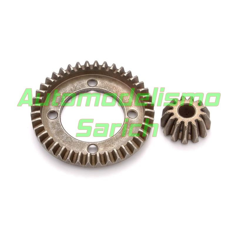 Corona de diferencial + Piñón (40T/13T) Quantum XT/MT