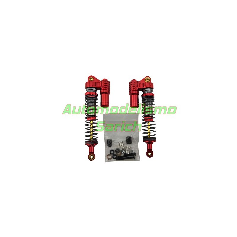 Amortiguadores Crawler 110mm rojos RCParts