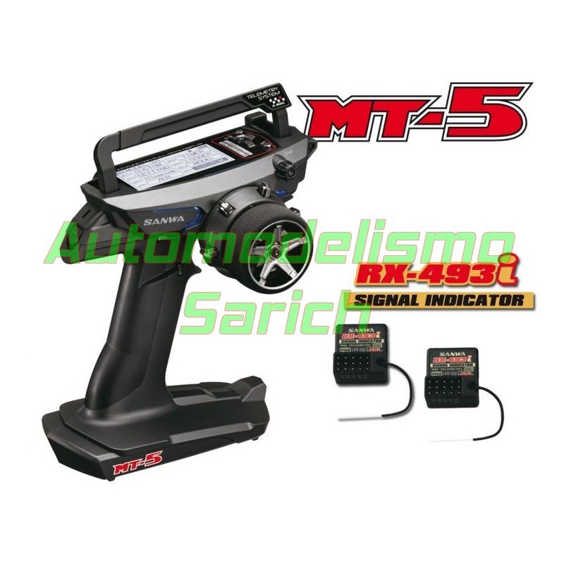 Sanwa MT5 + 2 Receptores RX-493i