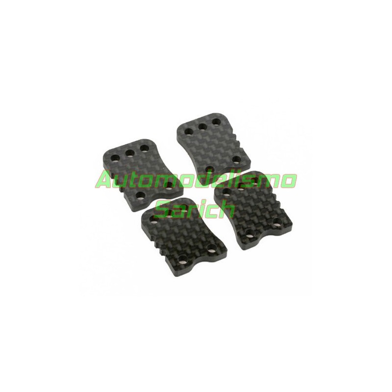 Pletinas carbono manguetas traseras +3º MBX8R