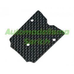 Placa carbono soporte alerón MBX8R