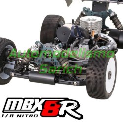 Mugen MBX8R NITRO + 2 SRT 9027 + Bat. receptor + Caja arrancadora