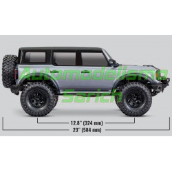TRAXXAS TRX4 FORD BRONCO 2021 ROJO