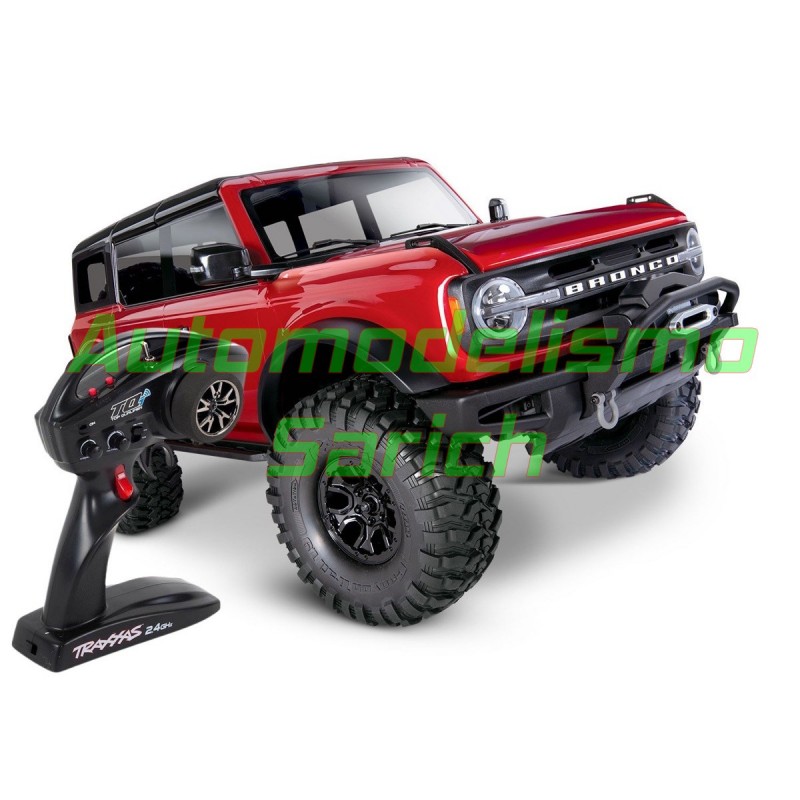 TRAXXAS TRX4 FORD BRONCO 2021 ROJO