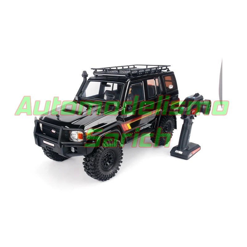 RGT Rescuer 1/10 Negro RTR